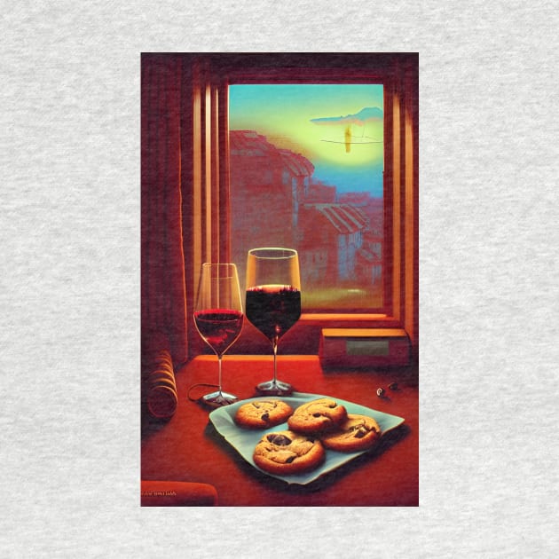 Wine With My Cookies by ShopSunday